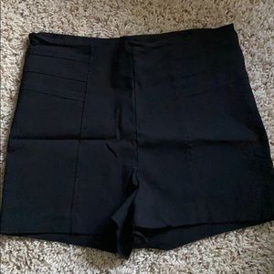 Stretchy high waisted shorts